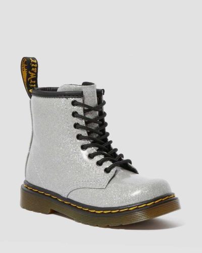 Botas Con Cordones Dr Martens Toddler 1460 Glitter Para Niños DR2735O